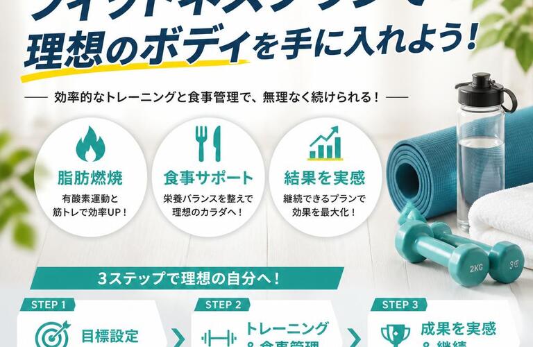 脂肪燃焼を促進するフィットネスプランで理想のボディを手に入れよう！