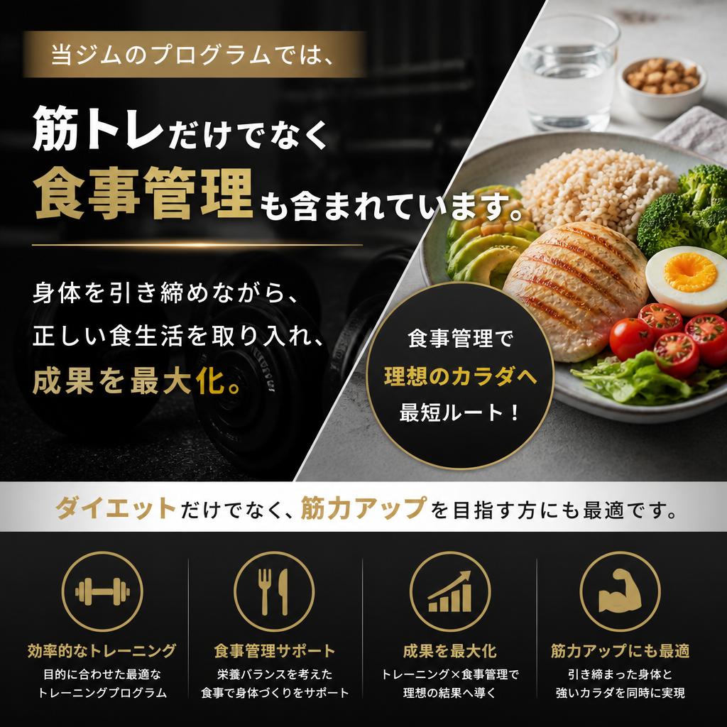 ダイエットと筋トレの二刀流