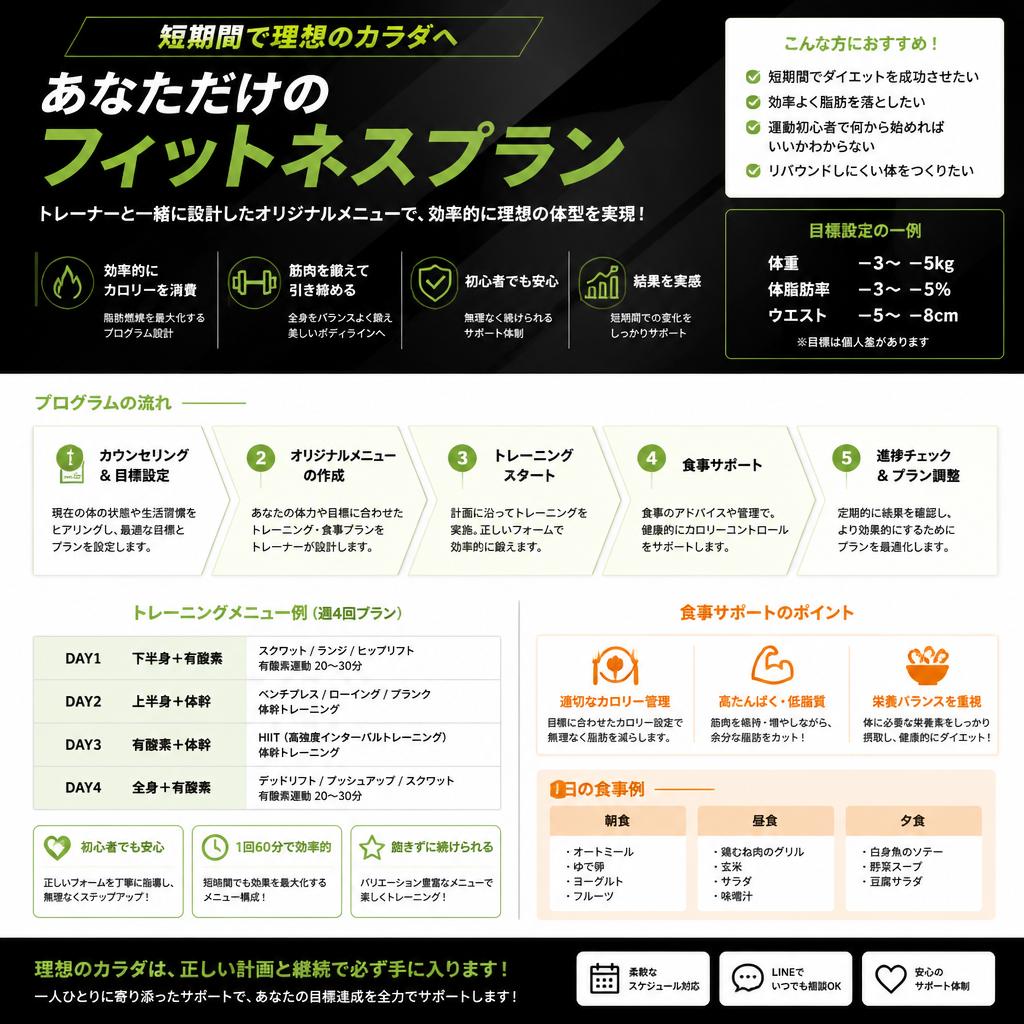効果的なフィットネスプラン