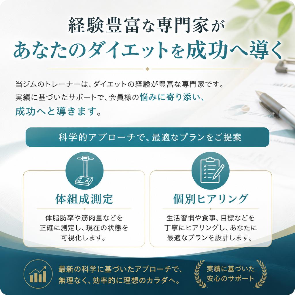 実績あるサポート体制